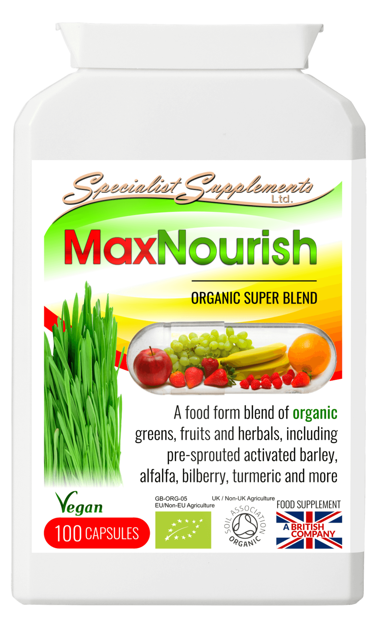 MaxNourish organic